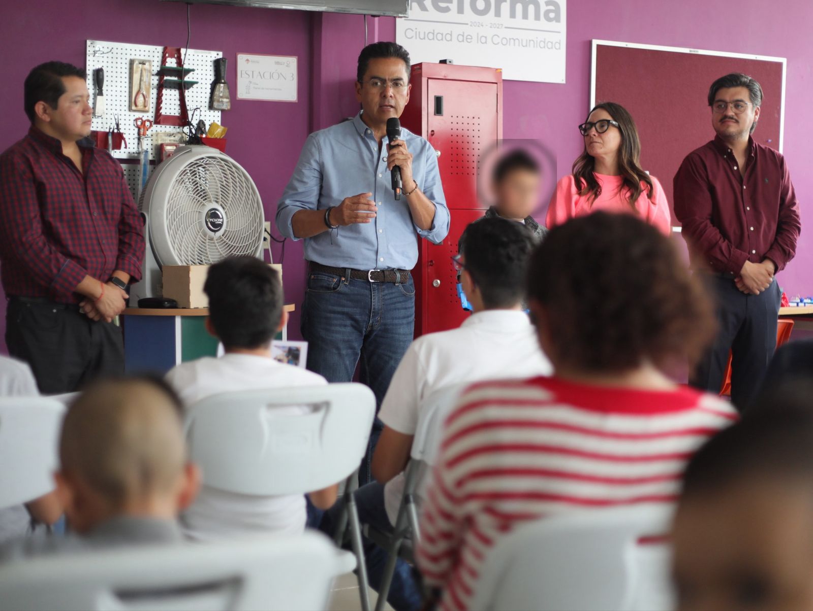 CLAUSURA EDUARDO MEDÉCIGO EL TALLER “ROBÓTICA EN ACCIÓN” EN LA CASA DE LA CIENCIA