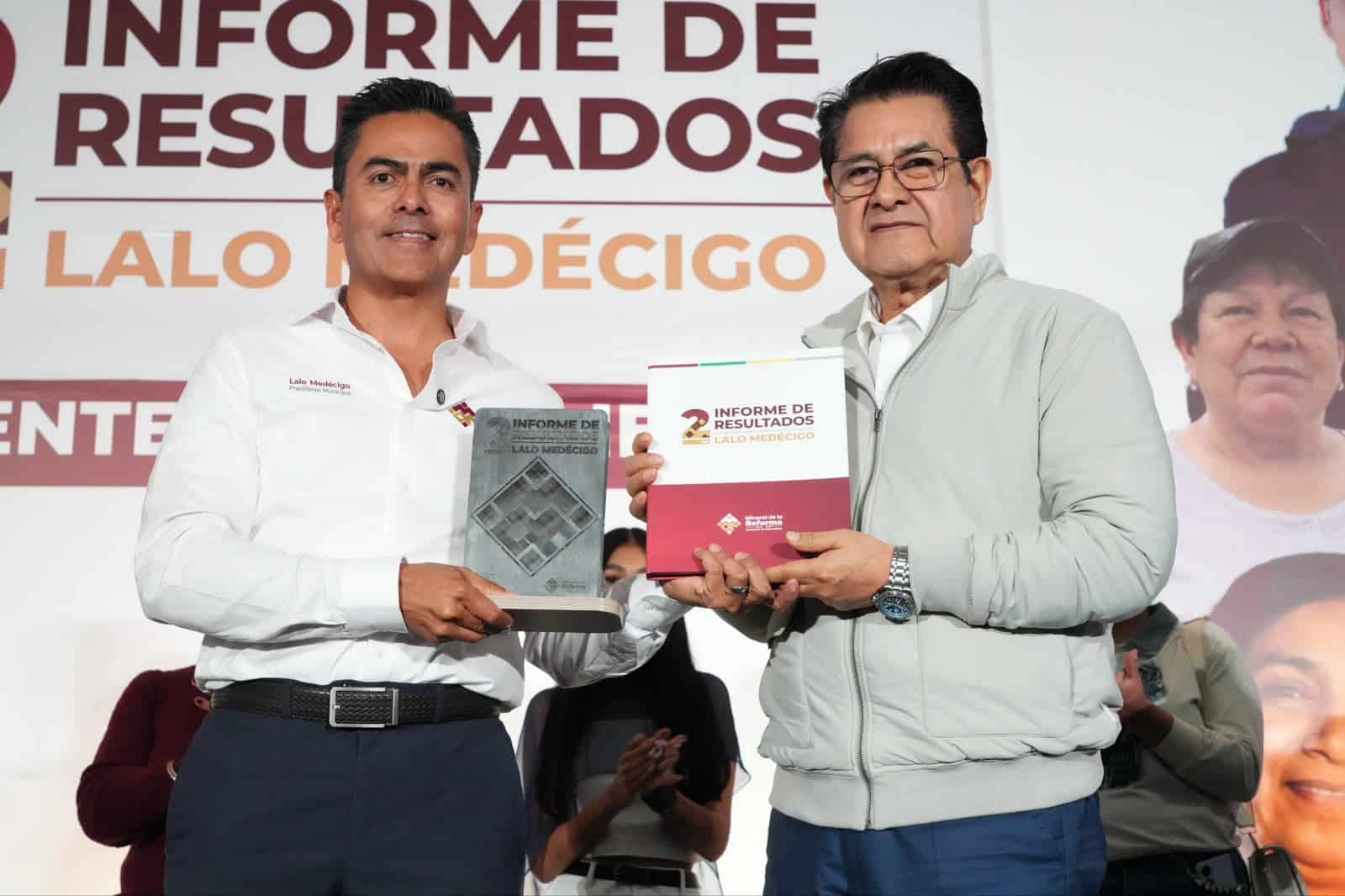 ENCABEZA EDUARDO MEDÉCIGO SEGUNDO INFORME DE RESULTADOS CON HISTÓRICA INVERSIÓN EN OBRA PÚBLICA Y RESCATE DE ESPACIOS EN MINERAL DE LA REFORMA